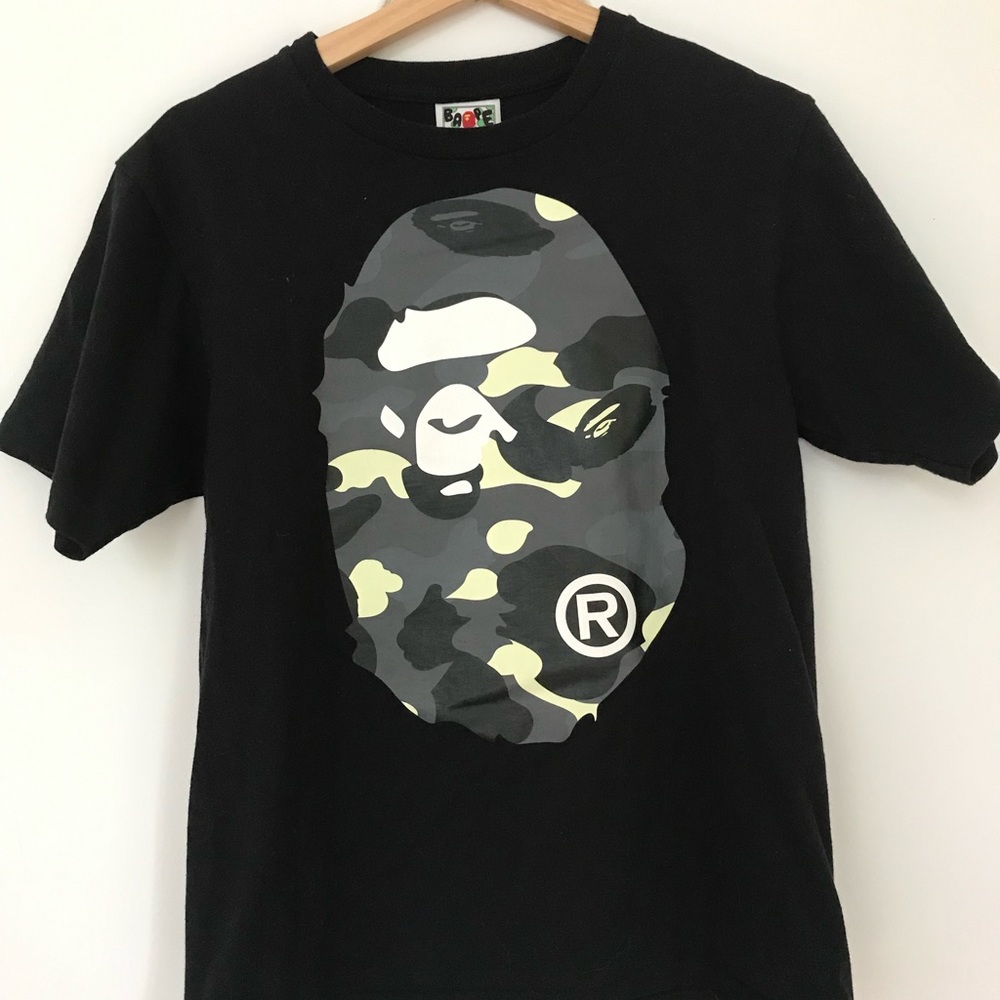 Glow in the dark Bape shirt